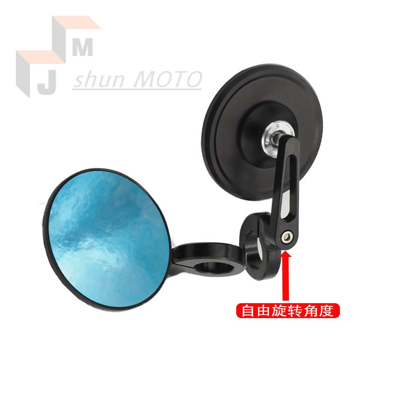 奔达灰石300后视镜改装复古