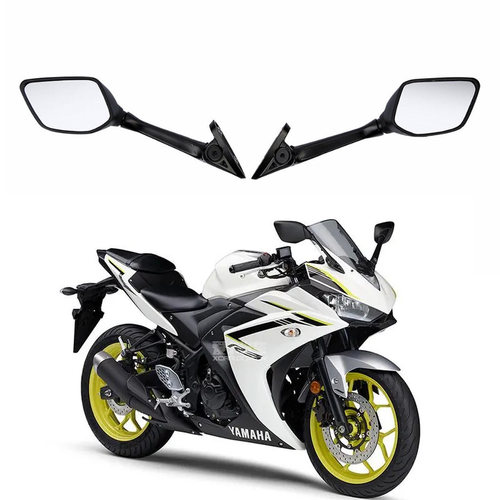 适用雅马哈YZF-R3后视镜 R15 R25反光镜 倒车镜 原装款后视镜配件