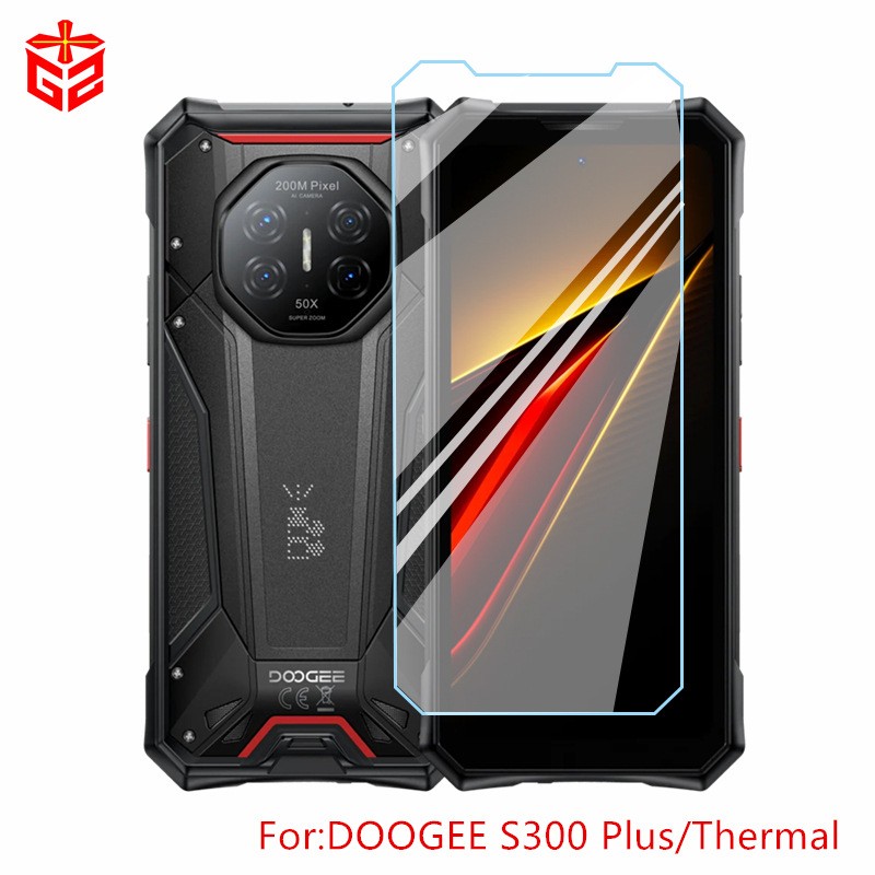 适用Doogee S300手机钢化玻璃保护膜道格S200屏幕贴膜S41跨境配件手机膜现货高清白片S110 S100 S118热销现货图片
