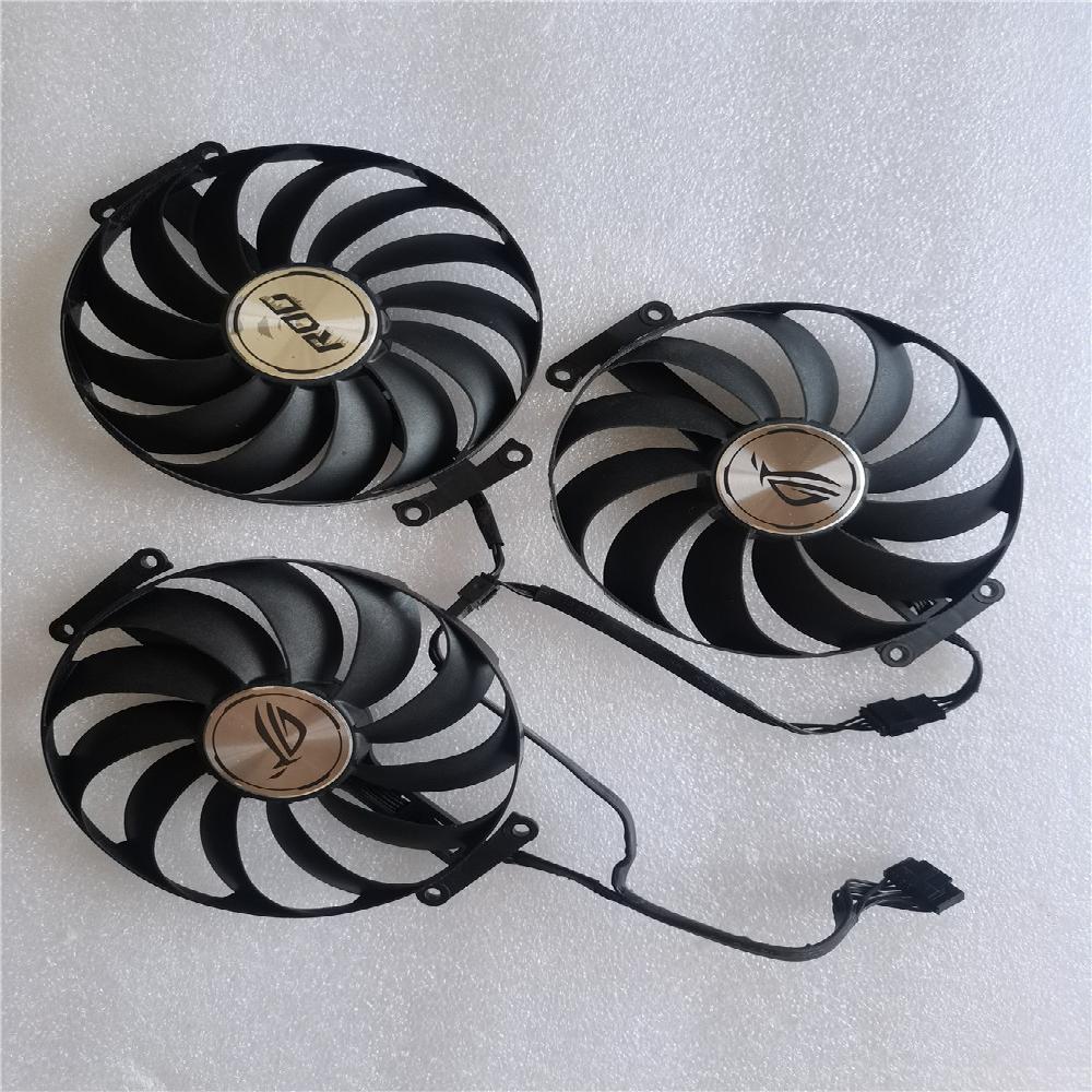 适用华硕ROG STRIX 3060Ti 3070 3080 3090 6700xt 6800猛禽风扇