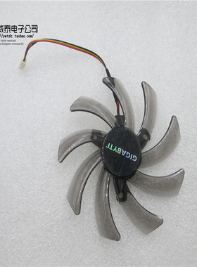 技、嘉 GTX660Ti GTX650 T129215SM 电脑显卡散热风扇