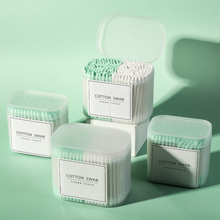 双头棉签挖耳勺掏耳朵化妆一次性卫生棉棒小细尖头木棒棉花棒专用