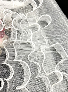 花边辅料立体面料婚纱礼服设计师