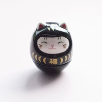 M6401 Black Fortune Cat Tumbler Ornament