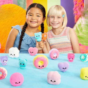 新款正版fluffie stuffiez minis糖果公仔捏捏乐解压盲盒儿童玩具
