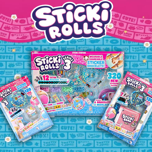 StickiRollsBands女孩手珠手链