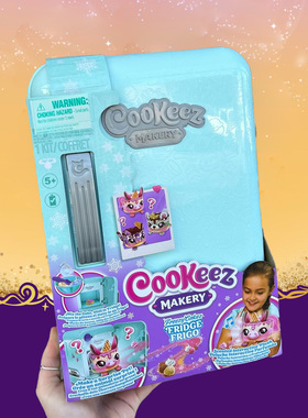 Freezy Cakez魔法混合惊喜互动毛绒玩偶冰点蛋糕儿童玩具盲盒礼物