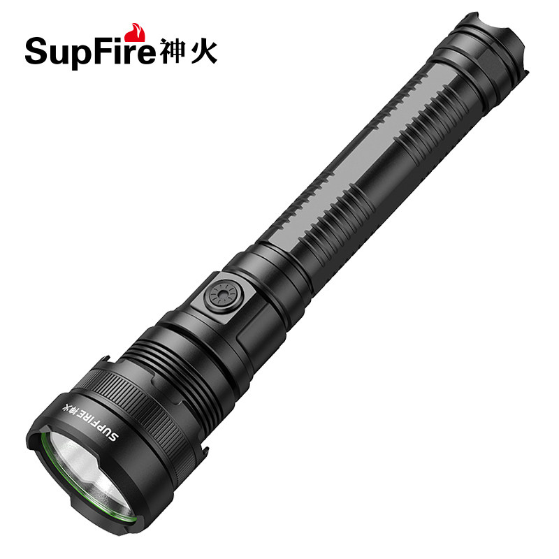 神火26650远射探照灯强光手电筒