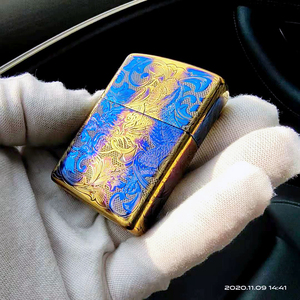 原装盔甲熏铜做旧烤蓝蚀刻礼品