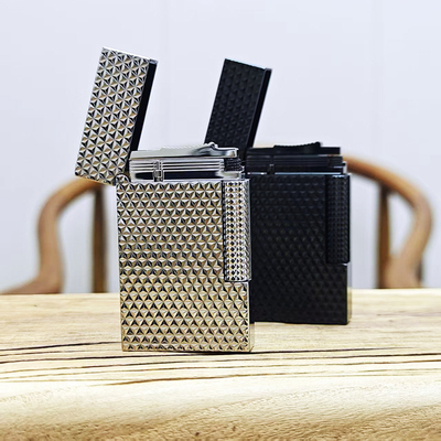 卡路侧滑黄铜朗声气体打火机