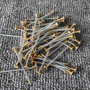 佐罗内胆机芯顶簧顶针火石弹簧螺丝配件压簧常规煤油打火机通用