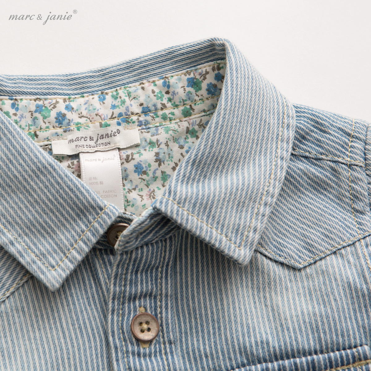 Chemise fille MARCJANIE à manche longue - Ref 2085444 Image 5