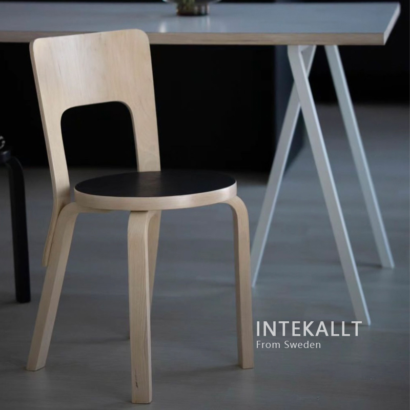 Artek桦木实木Chair65/66