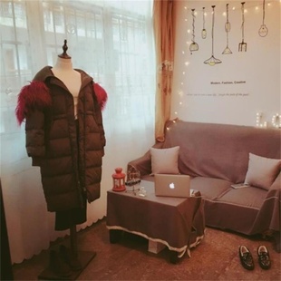 北欧衣片实体无头展示架西装 商场汉服时尚 模特架新款 我想要服装