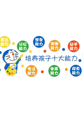 博尼亚幼儿园文化墙布置亚克力