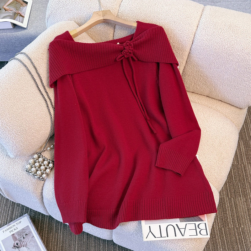 300斤大码女装春秋冬胖mm过年本命年红色显瘦遮肚时尚针织衫毛衣,女装/女士精品,大码内搭,淘宝优惠券,粉丝福利购,淘宝优惠卷