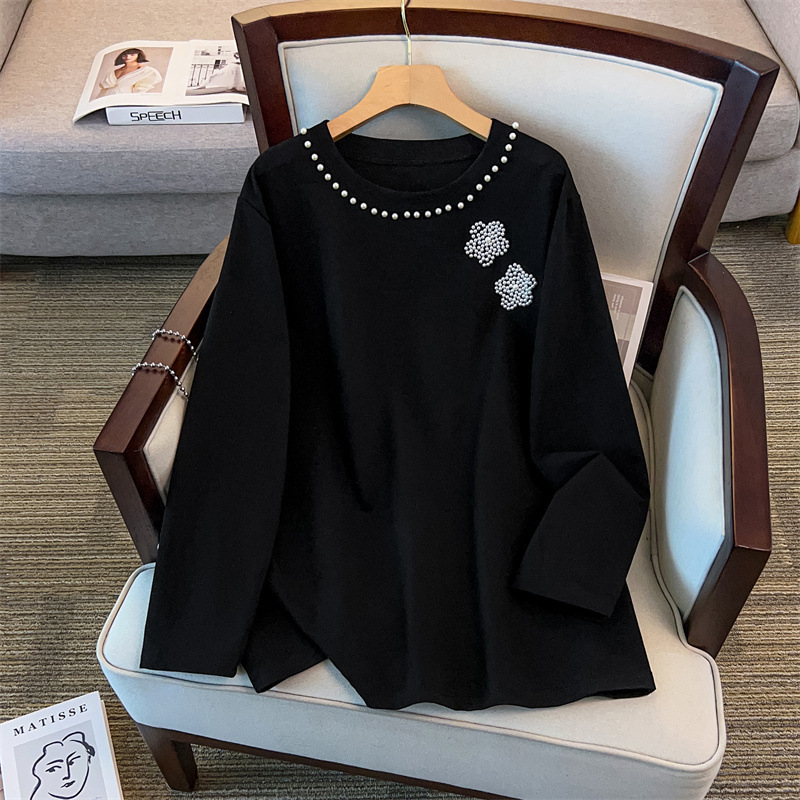 300斤特大秋冬显瘦胖MM减龄卫衣