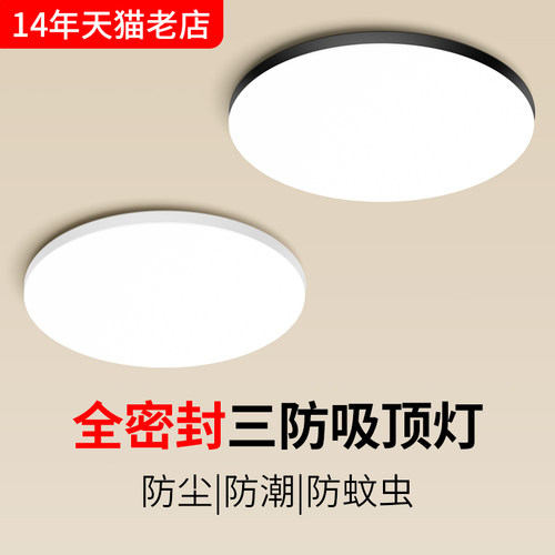 led简约现代阳台卧室吸顶灯