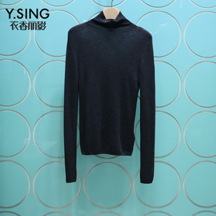 高领羊毛衫 YSING衣香丽影专柜正品 长袖 新款 女141029002 2025冬季