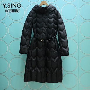 YSING衣香丽影专柜正品2025冬季新款气质修身羽绒服YYR52310235