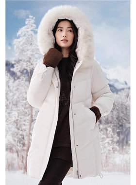 YSING衣香丽影专柜正品2025冬季新款韩版宽松羽绒服YYR32311127