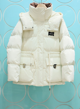 MRER莫乂义2024专柜正品冬季新款高领挡风休闲百搭羽绒服R3D06063