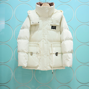 MRER莫乂义2024专柜正品冬季新款高领挡风休闲百搭羽绒服R3D06063