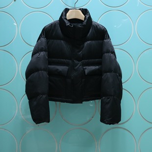 BOCASSIS专柜正品2025冬季新款显瘦百搭短款面包羽绒服3729627