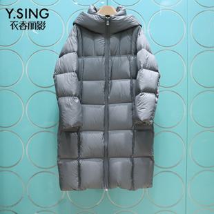 YSING衣香丽影专柜正品2025冬季新款韩版宽松连帽羽绒服141117507