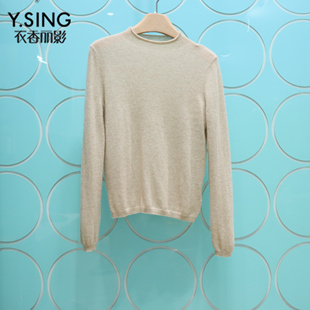 YSING衣香丽影专柜正品2025冬季新款套头羊绒衫打底衫141129503
