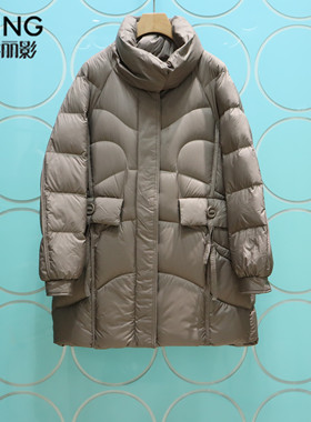 YSING衣香丽影专柜正品2025冬季新款高领挡风羽绒服YYR32311132