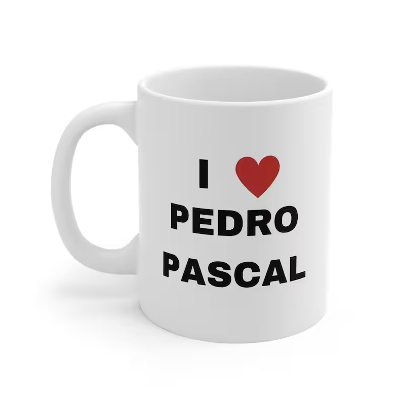 Pedro Pascal咖啡杯曼达洛人陶瓷马克杯子生日礼物茶水杯新款