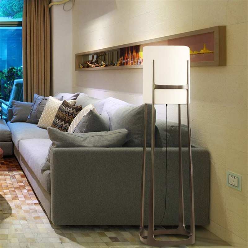 后现代中式创意客厅时尚布艺落地灯简约个性卧室书房艺术装饰地灯