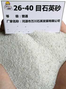 白色硅砂石英砂河源石英矿石制造耐火度高覆膜砂铸造砂原料非海沙