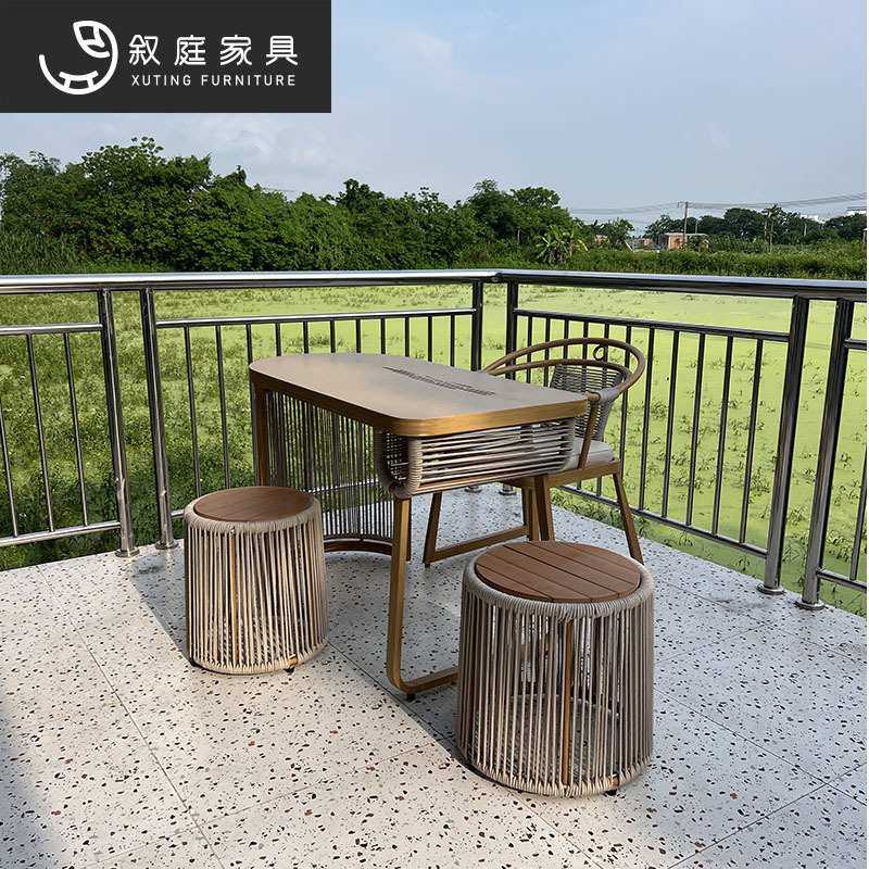 户外新中式金属茶桌椅组合阳台客厅庭院茶台家用禅意功夫泡茶桌椅,玩具/童车/益智/积木/模型,毛绒/玩偶/公仔/布艺类玩具,淘宝优惠券,粉丝福利购,淘宝优惠卷