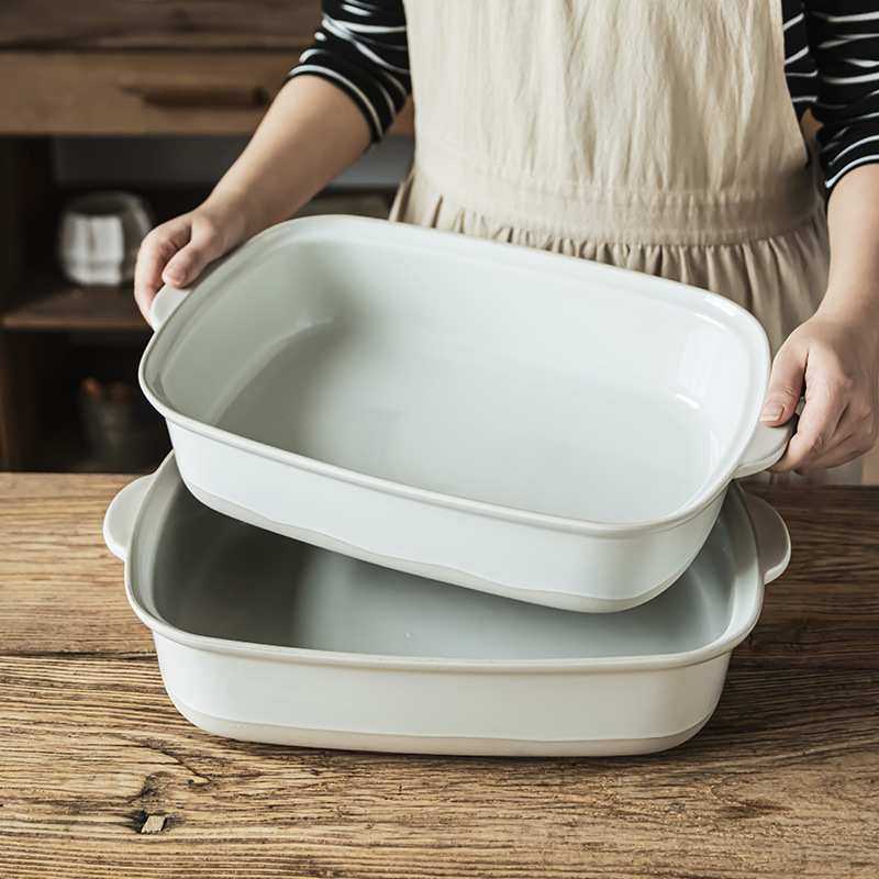 大号双耳烤盘陶瓷长方形烤盘家用餐具料理盘子烘焙盘芝士焗饭烤盘,玩具/童车/益智/积木/模型,毛绒/玩偶/公仔/布艺类玩具,淘宝优惠券,粉丝福利购,淘宝优惠卷