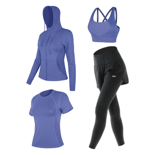 速干显瘦瑜伽服健身套装女高端春夏2026新款专业晨跑步衣跳操运动