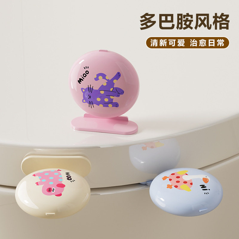 香薰马桶提盖器可爱按钮