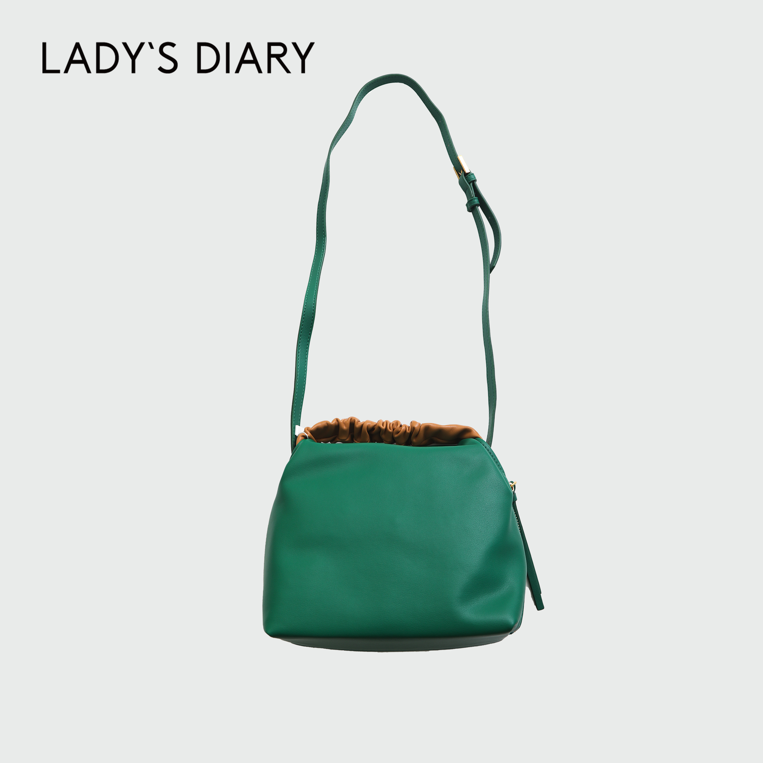 女性日记真皮单肩包高级感女包包