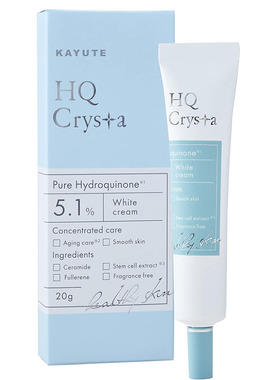 现货日本本土 KAYUTE HQ Crysta纯氢醌霜 改善保湿 20g