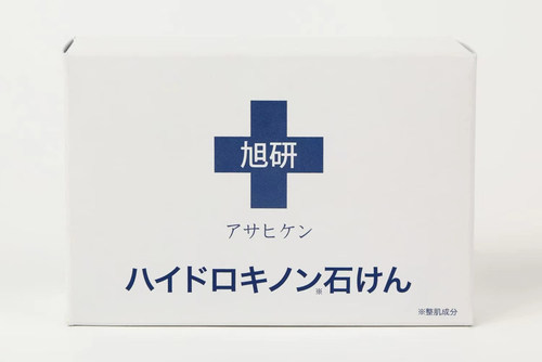 日本代购ASAHI LABO旭研究所对苯二酚洁面皂80g