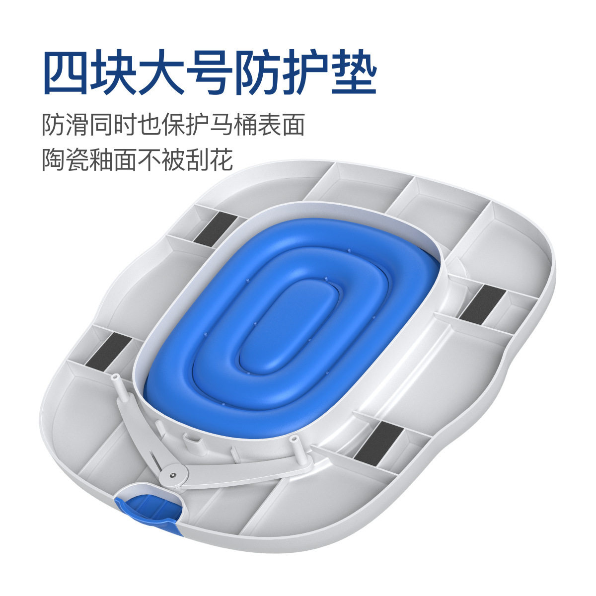 新款四代猫厕所训练器可拆卸马桶猫砂盆全封闭式防外溅猫咪坐便器