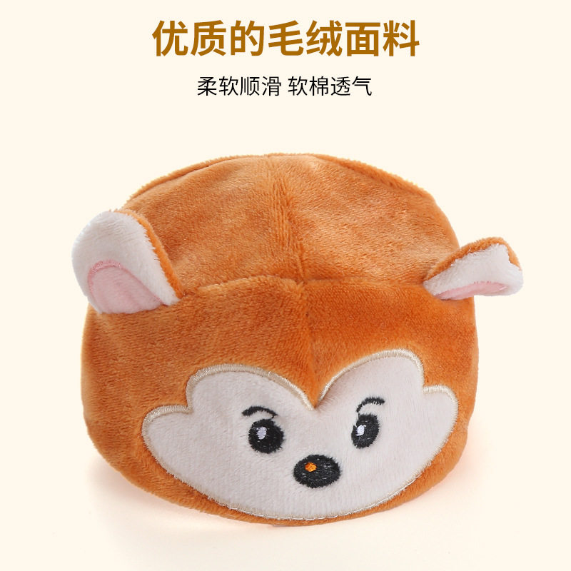 创意猫咪头套动物造型舒适变装玩具毛绒柔软舒适透气猫头套玩具