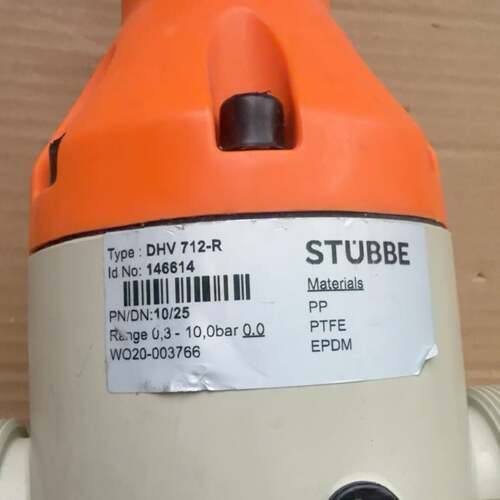 可维修斯德宝Stubbe DHV712-R隔膜阀议价
