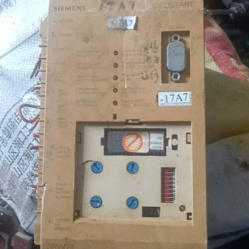 可维修西门子SIKOSTART软启动器，型号3RW22，实物拍摄，议价