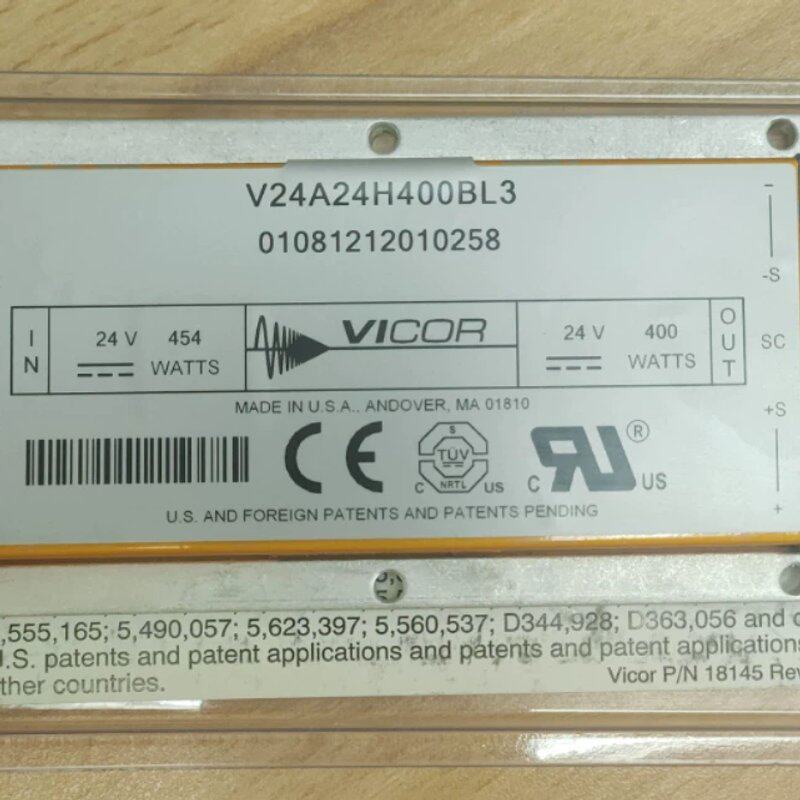 议价VICOR电源模组V24A24H400BL3V24C24H400BL3V24D24H400BL3
