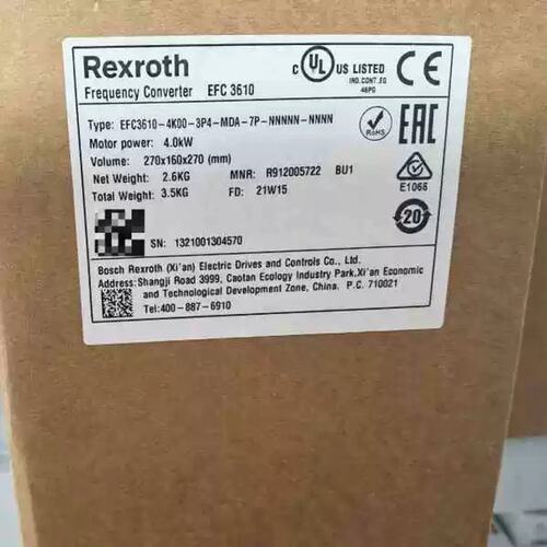 议价Rexroth变频器EFC3610-4K0EFC3610-2K2EFC3610-5K5