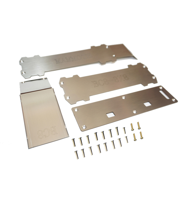 军卡CROSS-RC BC8 1/12 八轮驱动8x8加强防撞 底盘装甲 防护-套