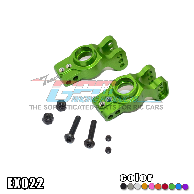 GPM FOR AXIAL EXO 1/10 4WD TERRA BUGGY鋁合金後轉向杯-1對裝