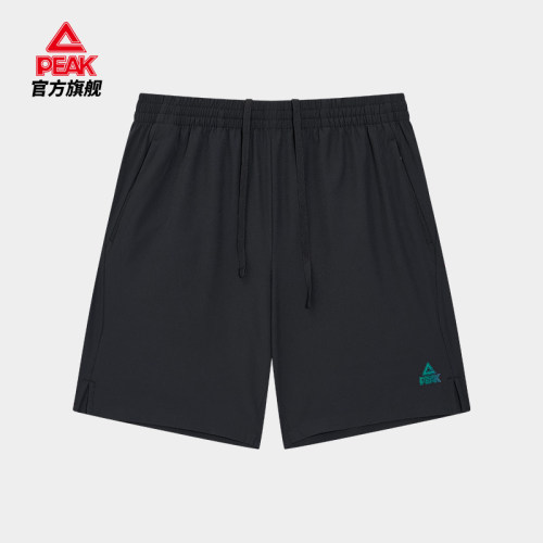 匹克梭织短裤男士2025夏季时尚宽松休闲户外运动中长裤 F3252021